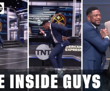 Chris Tucker Pulled Up To Studio J And Hit His Best Michael Jackson Impression 😭🕺🏾 | NBA on TNT