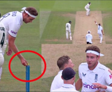 Everyone shocked when Stuart Broad bails change mind game sent Todd Murphy to pavilion Ashes 2023 ||
