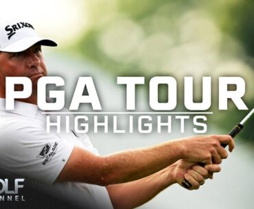 PGA Tour Highlights: 2023 Wyndham Championship, Round 4 | Golf Channel