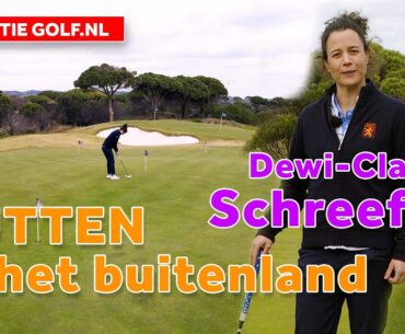 Instructie Dewi-Claire Schreefel: Uitholen op snelle greens