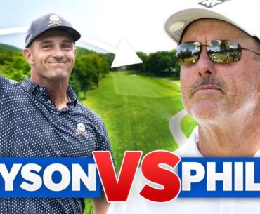 I Challenged Phil Mickelson To A 9 Hole Match | Bryson DeChambeau