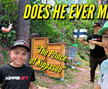 THIS KID IS ABSOLUTELY CRACKED AT PUTTING. (🇫🇮Finland Vlog🇫🇮)