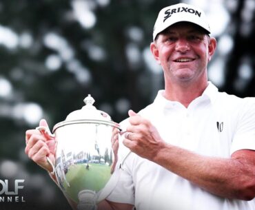 PGA Tour Highlights: Lucas Glover's best shots at the Wyndham Championship | Golf Channel