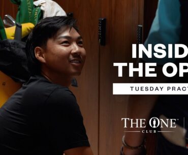 🤝 A Day In The Player's Clubhouse 🤩 | INSIDE THE OPEN | TUESDAY