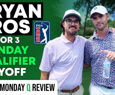 6 for 3 PGA Tour Monday Q Playoff...against your BROTHER