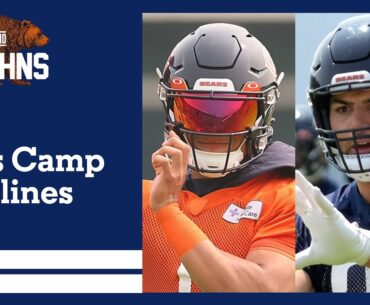 Bears camp early storylines, Cole Kmet's deal & more | Hoge & Jahns