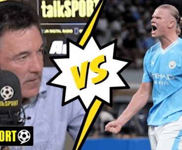 “I don’t think he’ll score 50 next season!” 😖 Dean Saunders questions Man City's Erling Haaland 👀