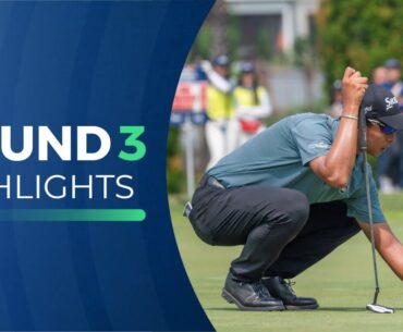 NItithorn opens up five-shot lead | Round 3 highlights | Mandiri Indonesia Open 2023