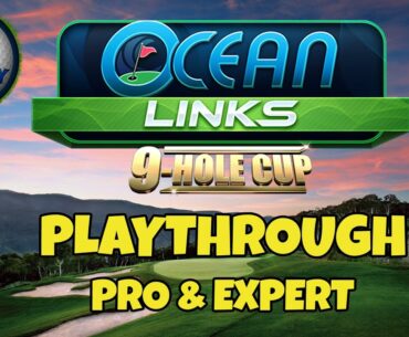 PRO & EXPERT Playthrough, Hole 1-9 - Ocean Links 9-hole cup! *Golf Clash Guide*