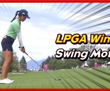 LPGA Winner "Celine Boutier" Solid Driver Iron Swings & Slow MotionsㅣEvian 2023 Champion