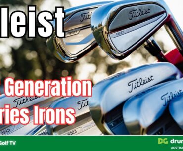 Next Generation -  Titleist T-Series Irons.