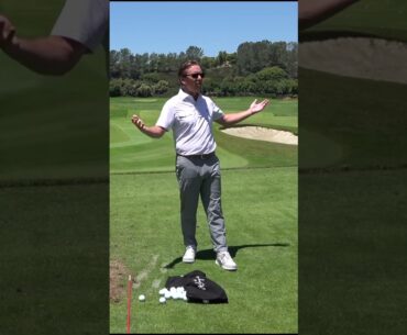 Target Advice From A PGA Tour Coach | #shorts #trottiegolf