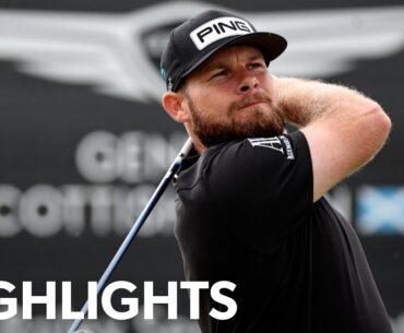 Tyrrell Hatton shoots 8-under 62 | Round 2 | Genesis Scottish Open