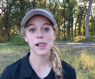 Colfax/Elk Mound’s Belle Kongshaug on leading 2022 WIAA D2 state golf after Round 1