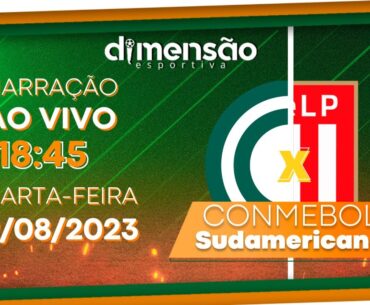 Conmebol Sudamericana 23: #Goiás X #Estudiantes (NARRAÇÃO AO VIVO) - Dimensão Esportiva