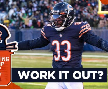 Chicago Bears Training Camp | Will Jaylon Johnson work out a contract extension? | CHGO Bears Podcas