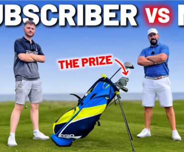 ME vs SUBSCRIBER for NEW SET OF IRONS!!!