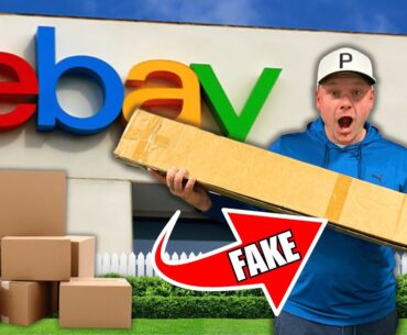 I Got SCAMMED ONLINE For AN EXPENSIVE FAKE Golf Club!