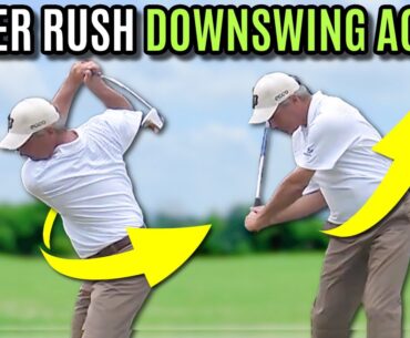 Never Rush Your Downswing Again And Develop Smooth Effortless Power