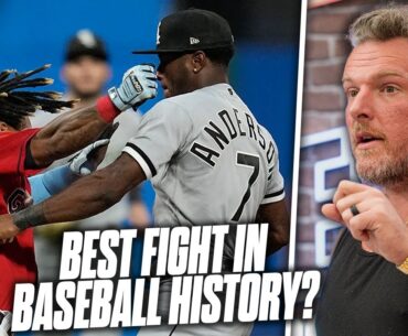 José Ramírez Knocks Out Tim Anderson During Brawl, Baseball Needs More Of This? | Pat McAfee Show