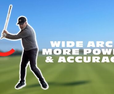 MAXIMUM WIDTH IN YOUR BACKSWING in JUST 5 MINUTES WITH THIS EASY DRILL!| Wisdom in Golf |