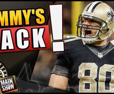 Jimmy Graham is Back with the Saints!