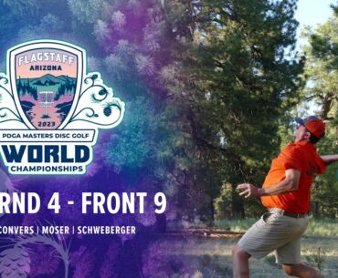 2023 PDGA Masters Disc Golf World Championships | MP50 R4, F9 | Smith, Convers, Moser, Schweberger