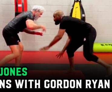Jon Jones trains with Gordon Ryan (GOAT vs GOAT)