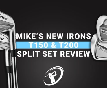 NEW TITLEIST T-150 vs MIURA MC-501 // Mikey's new irons? // Bonus T-200 Long Irons Review