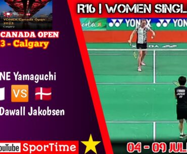 R16‼️Sombong diawal‼️AKANE (JPN) vs JULIE (DEN) | YONEX Canada Open 2023