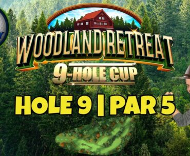 Master, QR Hole 9 - Par 5, ALBA - Woodland Retreat 9-hole cup, *Golf Clash Guide*
