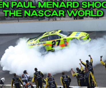 When Paul Menard SHOCKED The NASCAR World!