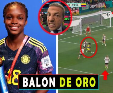 ASÍ REACCIONA PRENSA MUNDIAL a GOL de LINDA CAICEDO COLOMBIA vs ALEMANIA 2-1 MUNDIAL FEMENINO