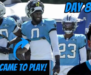 The Panthers DEFENSE Got THE BEST Of Bryce Young In Day 8 Of Training Camp!