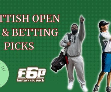 Scottish Open | PGA DFS and Betting Picks | Two Off The Tee