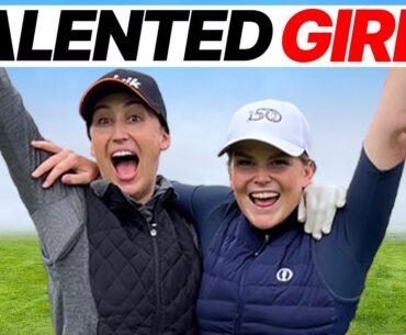 These Golfing GIRLS want our MONEY !