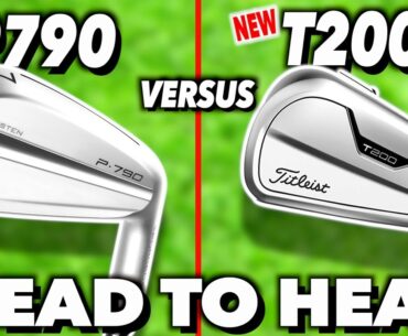 TaylorMade P790 v Titleist T200 Irons - The Best Irons for Average Golfers?