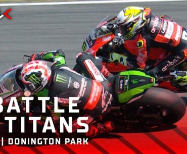 Rea vs Bautista at Donington 2022 ⚔️ | #GBRWorldSBK 🇬🇧