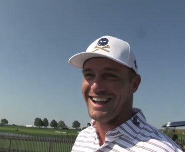 Bryson DeChambeau talks about the best celebrity golfer and which streamers he likes