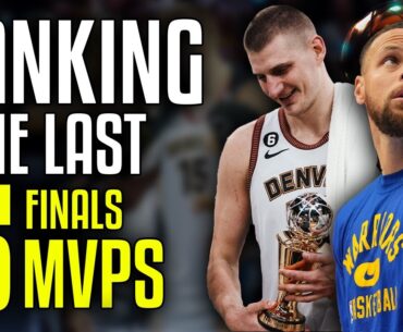 RANKING THE LAST FIVE FINALS MVPS! (2019-2023)