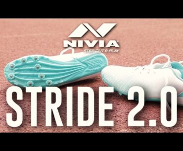 NIVIA STRIDE 2.0 | TRACK & FIELD SHOE | NIVIA SPORTS SHOE | NIVIA SHOE | TRACK & FIELD