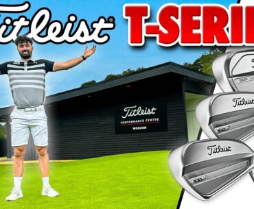I Got Fitted For The NEW 2023 Titleist T-Series Irons! Titleist T100, T150 & T200