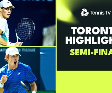 Sinner Faces Paul; De Minaur Plays Davidovich Fokina | Toronto 2023 Highlights Semi-Finals