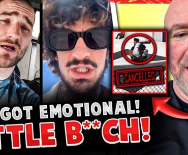 Sean Strickland RUNS INTO Sean O'Malley & INSULTS him! (FOOTAGE) MAJOR UFC FIGHT CANCELLED!