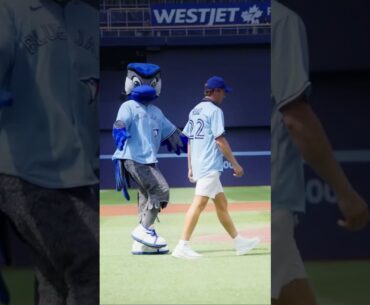 Casper Ruud first pitch for the Blue Jays