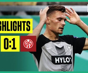 In letzter Minute am leeren Tor vorbeigeschoben: Elversberg - Mainz 05 | DFB Pokal | DAZN Highlights