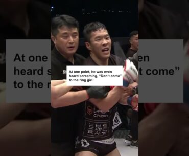 Sigma Park Dae Sung Runs Away From Ring Girl #alphamale