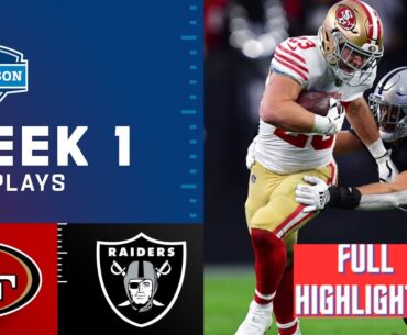 San Francisco 49ers vs. Las Vegas Raiders FULL Highlights | August 13 | 2023 NFL Preseason Week 1