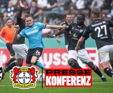 "Mit vollem Respekt vor Teutonia" - Werkself zieht nach 8:0-Erfolg in 2. DFB-Pokalrunde ein