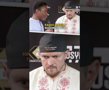 Mike Tyson PREDICTS Fury vs Usyk - Usyk RESPONDS! | #Shorts